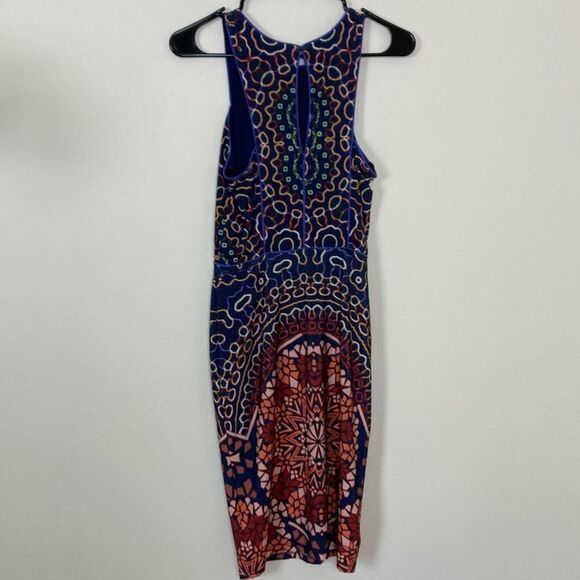 Analili Original Sample Sleeveless Geometric Midi‎ Dress Size XS - Picture 3 of 12